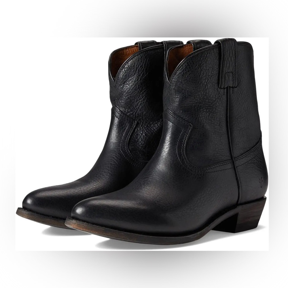 Frye Billy Short Boot, Black, 8